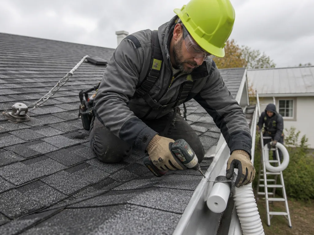 French Drain Tie-In